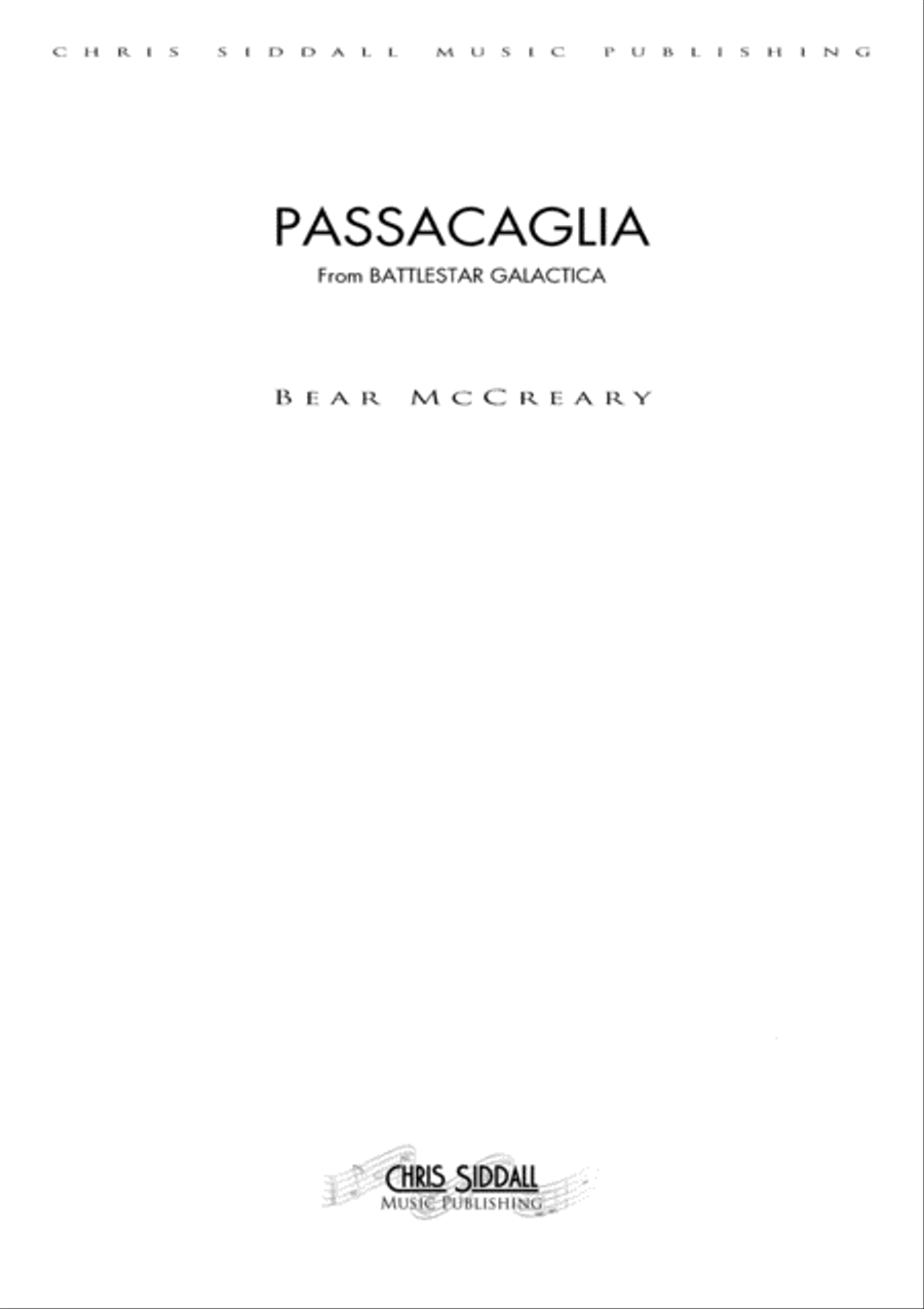 Passacaglia String Quintet scores gallery preview page 1