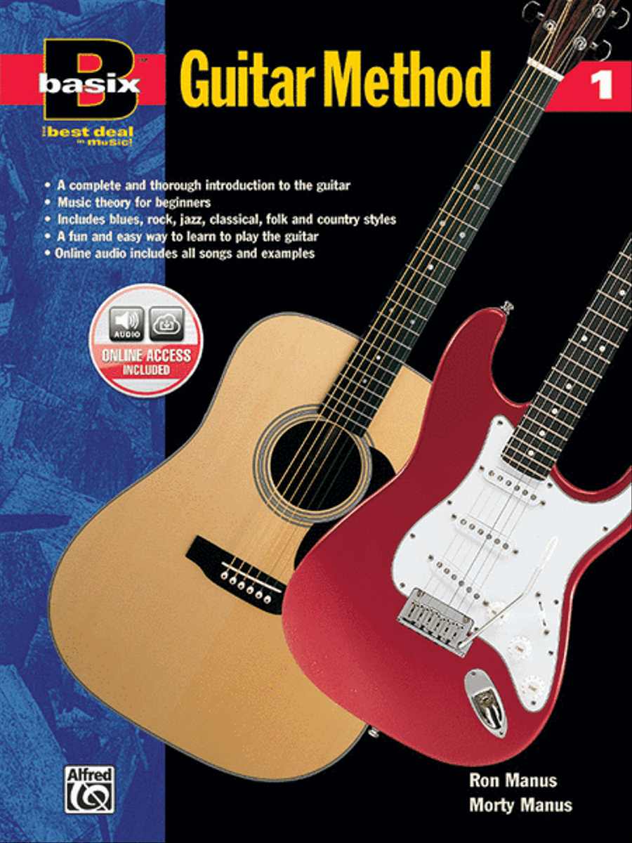 Basix Guitar Method, Book 1 Easy Guitar scores gallery preview page 1