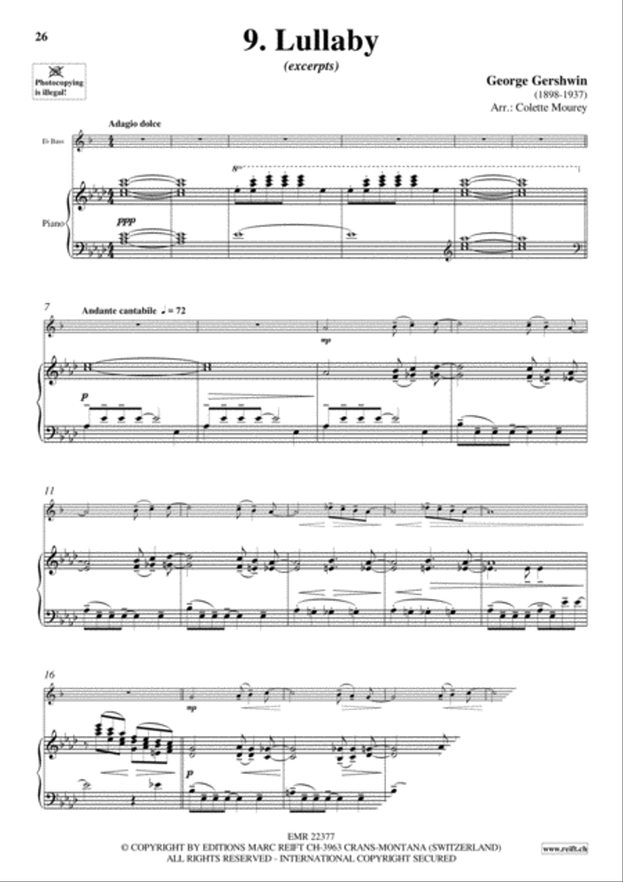 Gershwin 20 Greatest Hits Voice Solo scores gallery preview page 11