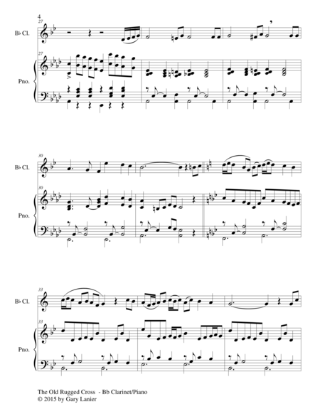 INSPIRATIONAL HYMNS, SET I (Duets for Bb Clarinet & Piano) image number null