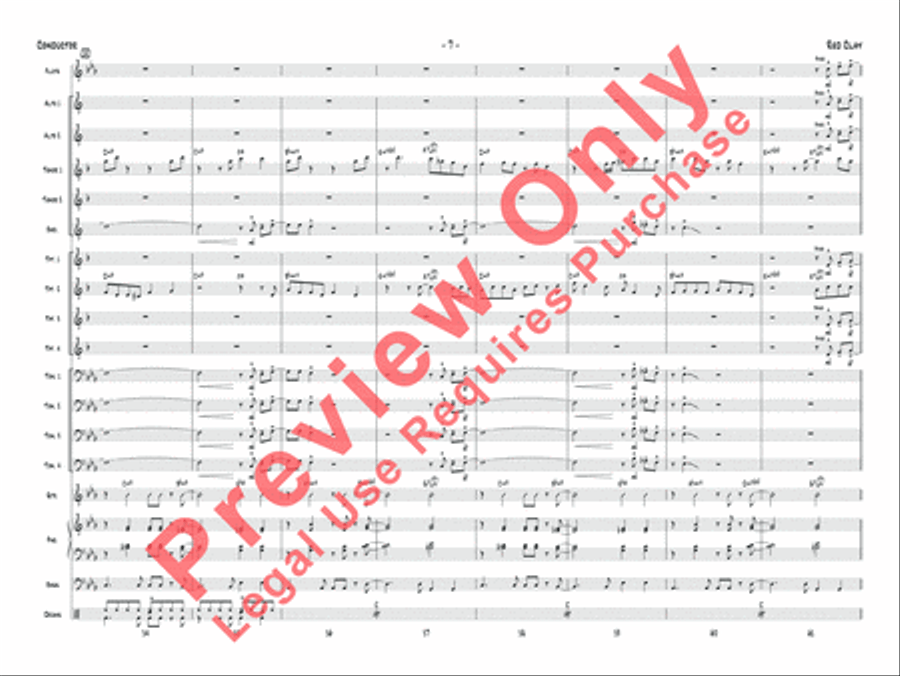 Red Clay Red Clay Jazz Ensemble scores gallery preview page 24