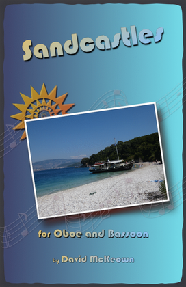 Book cover for Sandcastles for Oboe and Bassoon Duet