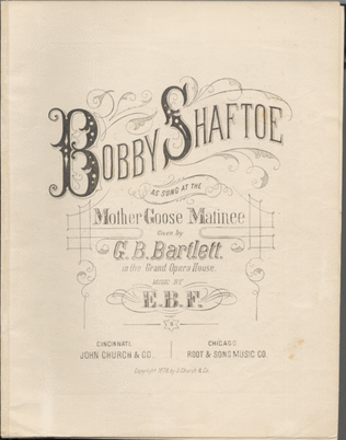 Book cover for Bobby Shaftoe