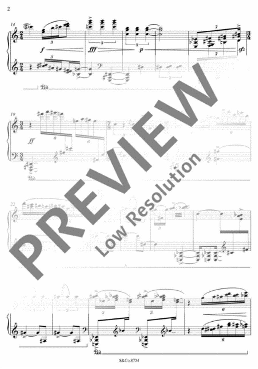 Through Magic Casements Piano Solo scores gallery preview page 5