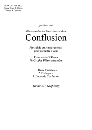 Conflusion - Suite - Wind Ensemble - Percussion 1/2