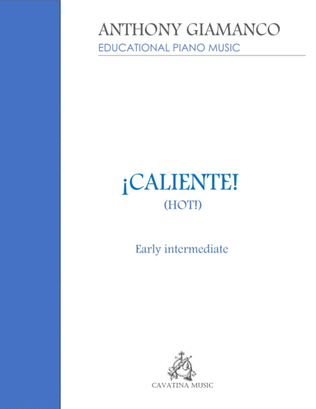 Book cover for Caliente (piano solo, early inter.)