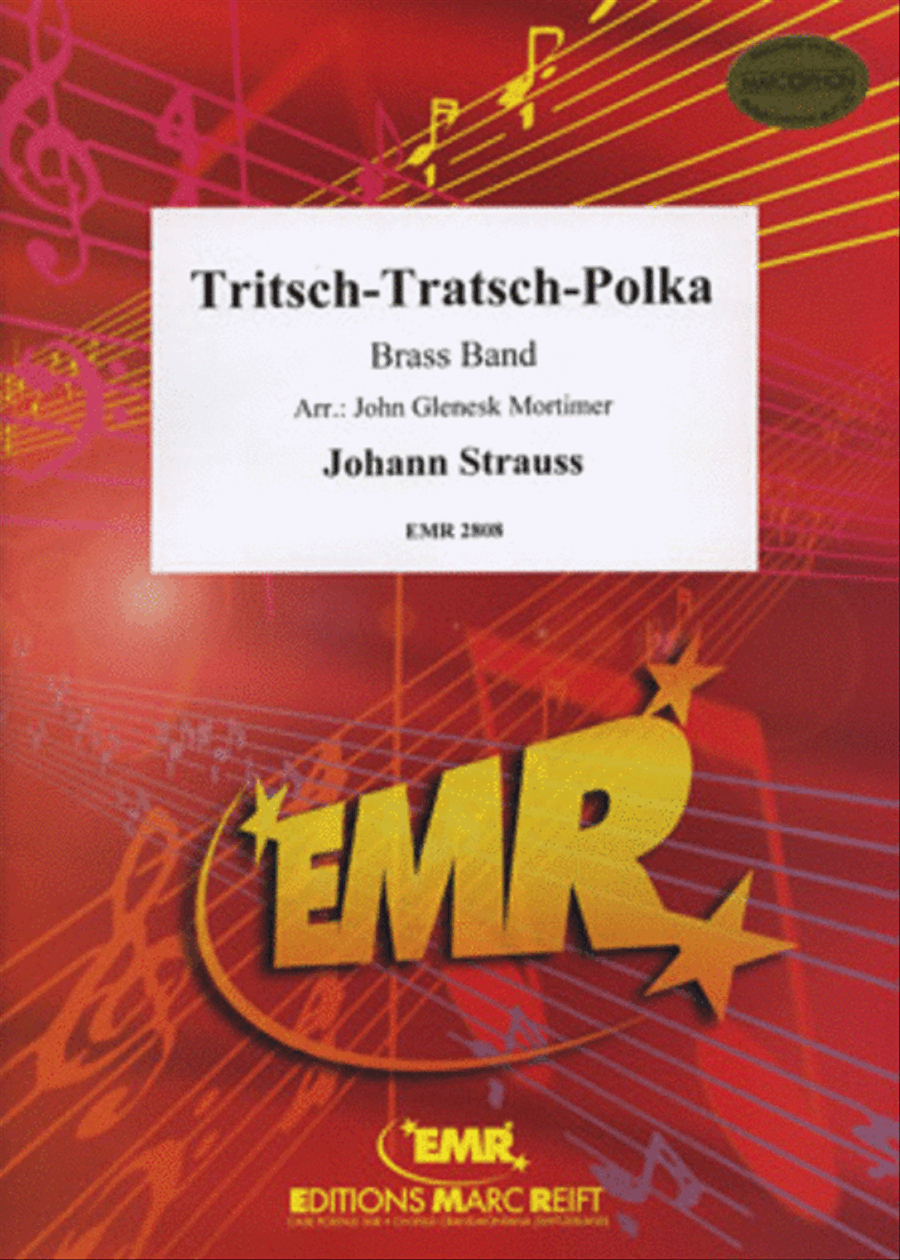 Tritsch-Tratsch Polka Brass Band scores gallery preview page 1