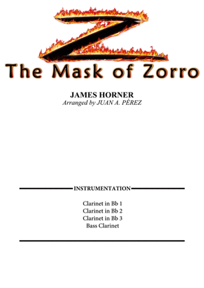 Book cover for Mask Of Zorro Score