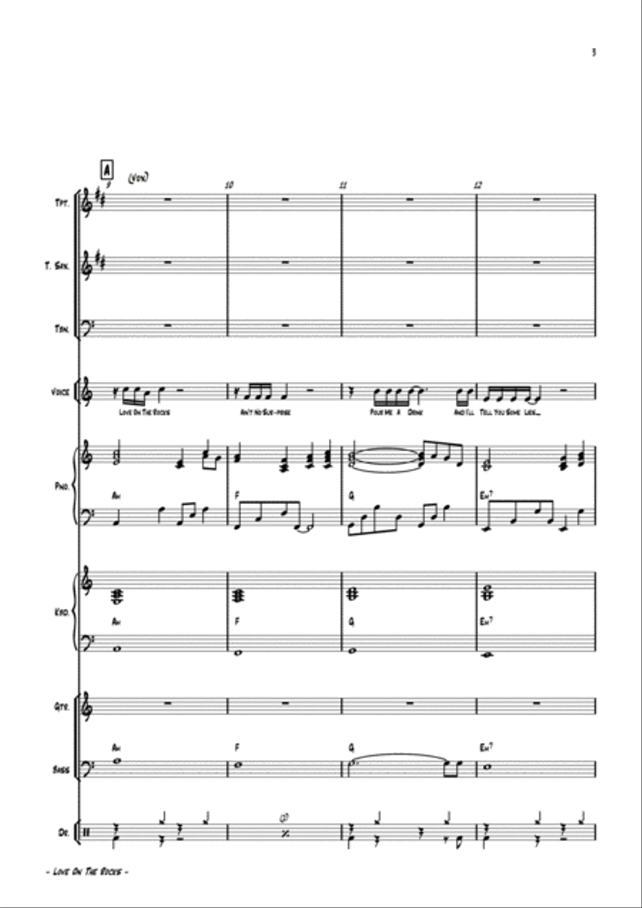 Love On The Rocks Large Ensemble scores gallery preview page 6