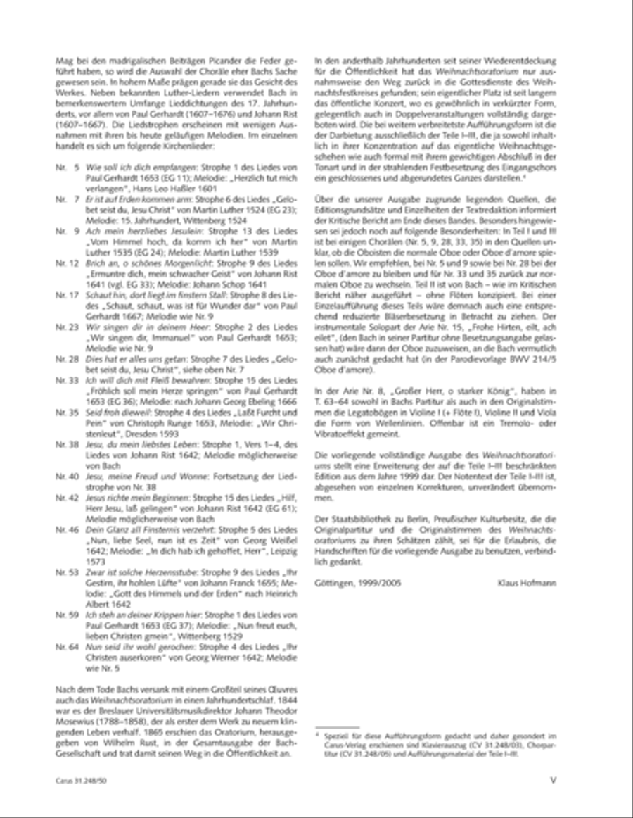 Christmas Oratorio Christmas Oratorio SSATB scores gallery preview page 6