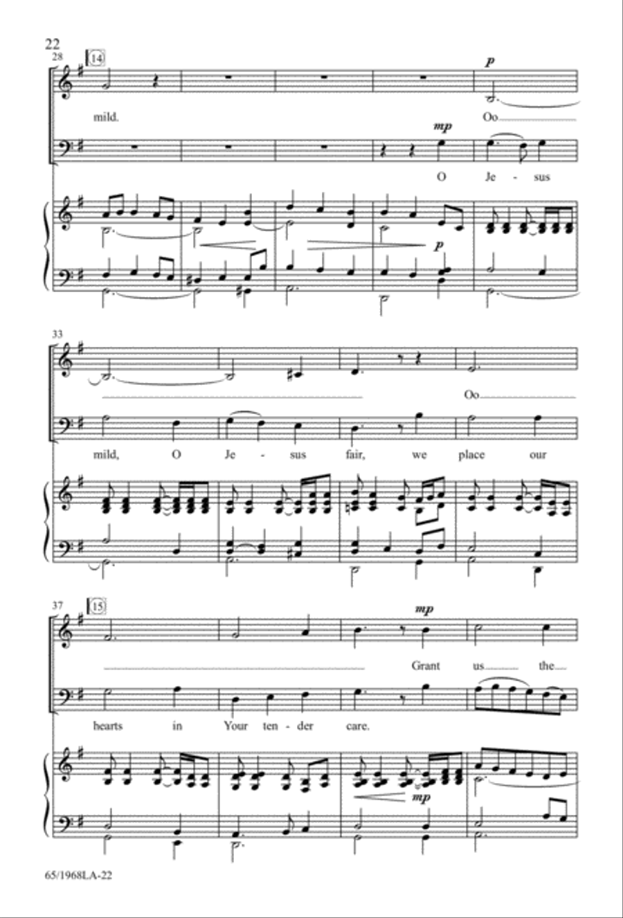 The Word Made Flesh 4-Part scores gallery preview page 24