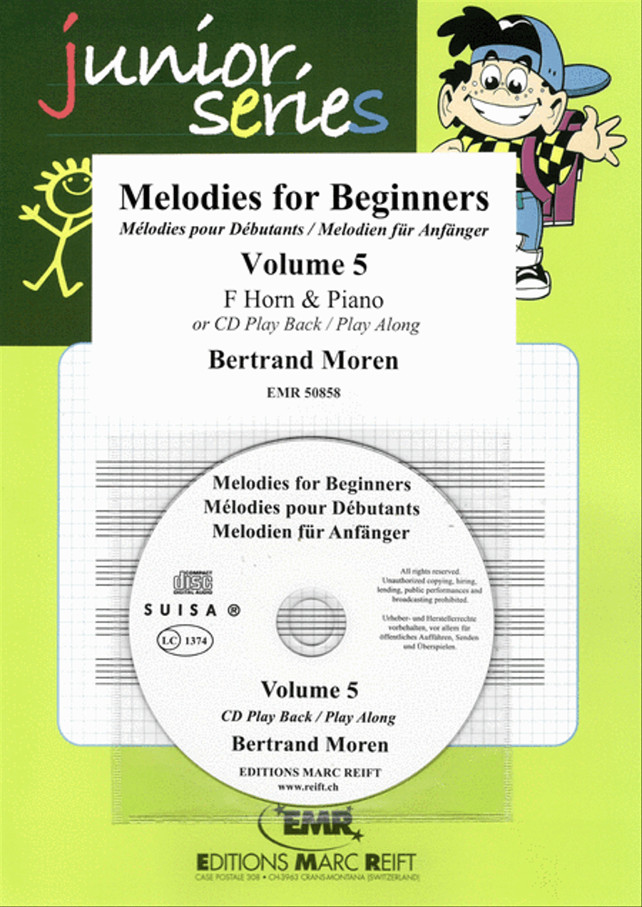 Melodies for Beginners Volume 5 Horn scores gallery preview page 1