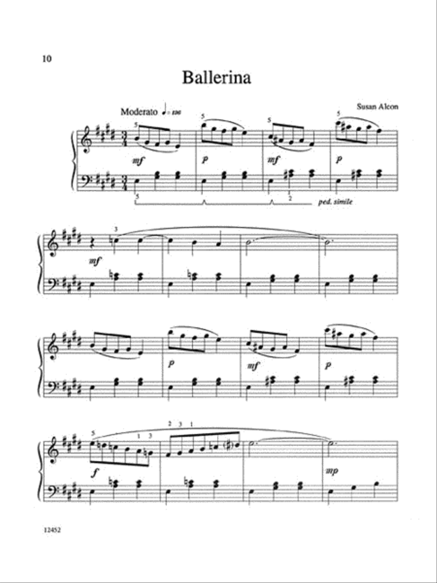 Potpourri Piano scores gallery preview page 5