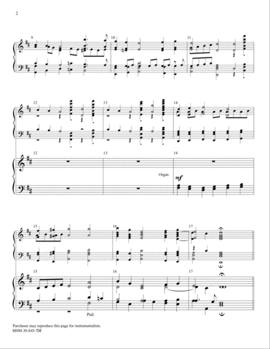 Mit Freuden zart Choir scores gallery preview page 2