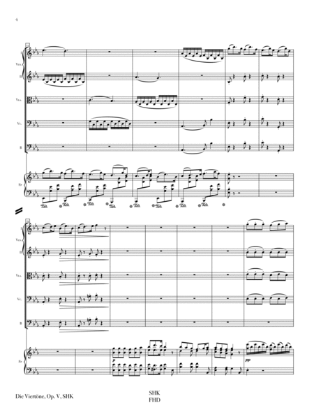Quinteto de Cordas e Piano Nº 1 Em Eb Opus 5 image number null