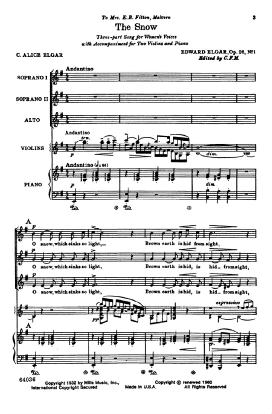 The Snow Women's Choir scores gallery preview page 2