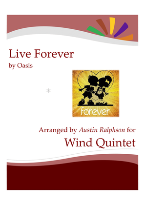 Book cover for Live Forever