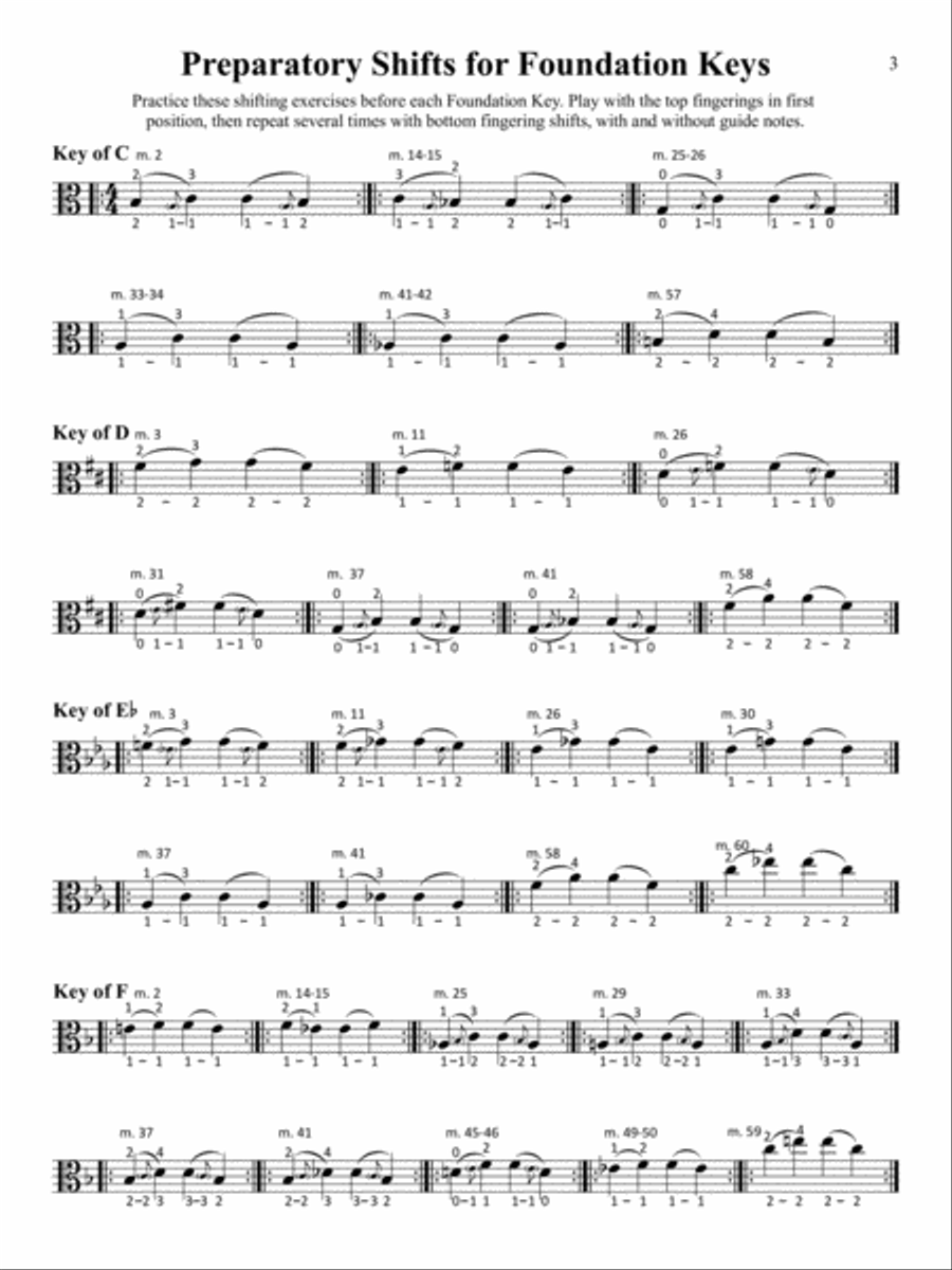 Scales for Young Violists Viola Solo scores gallery preview page 7