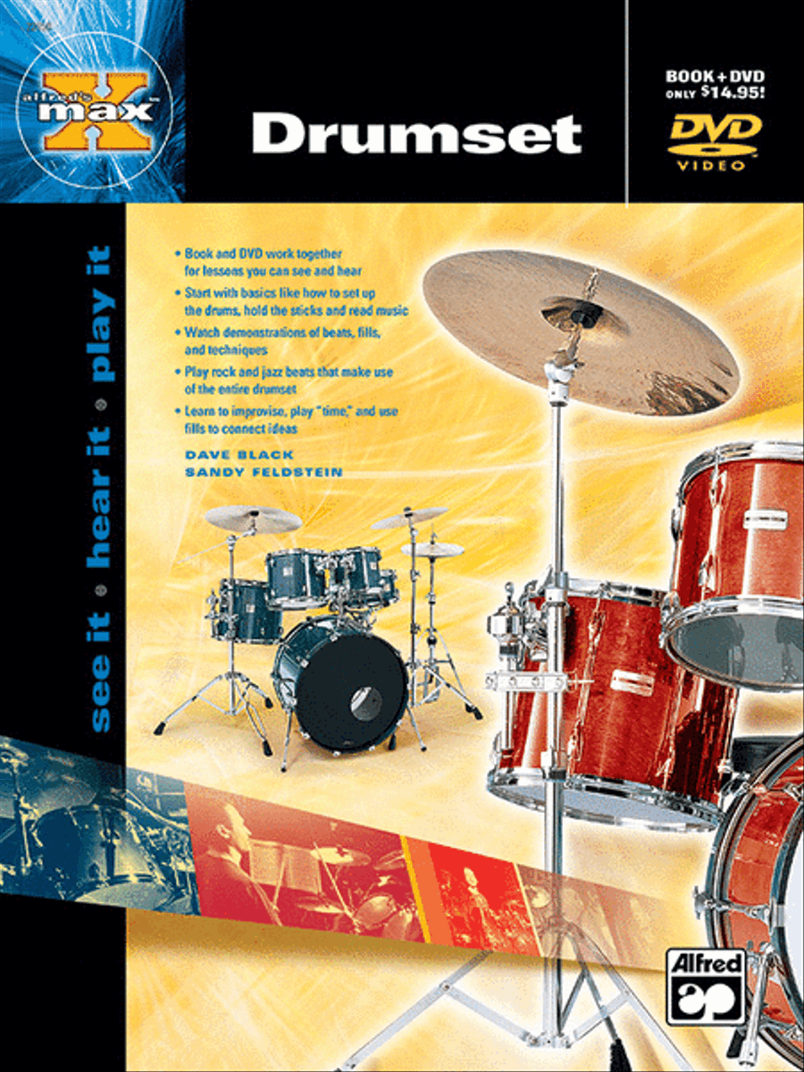 Alfred's MAX Drumset Alfred's MAX Drumset Percussion scores gallery preview page 1