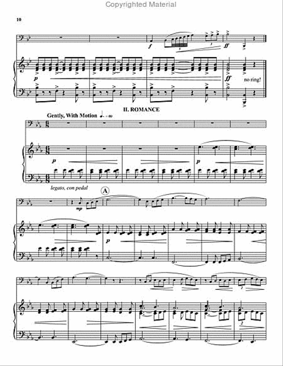 Concerto for Tuba Concerto for Tuba Tuba scores gallery preview page 4