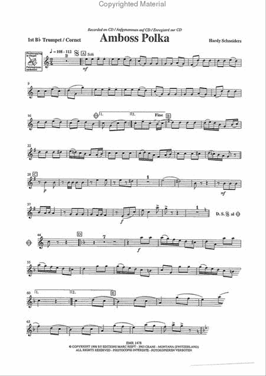 Play The 1st Trumpet With The Marc Reift Orchestra Concert Band scores gallery preview page 4