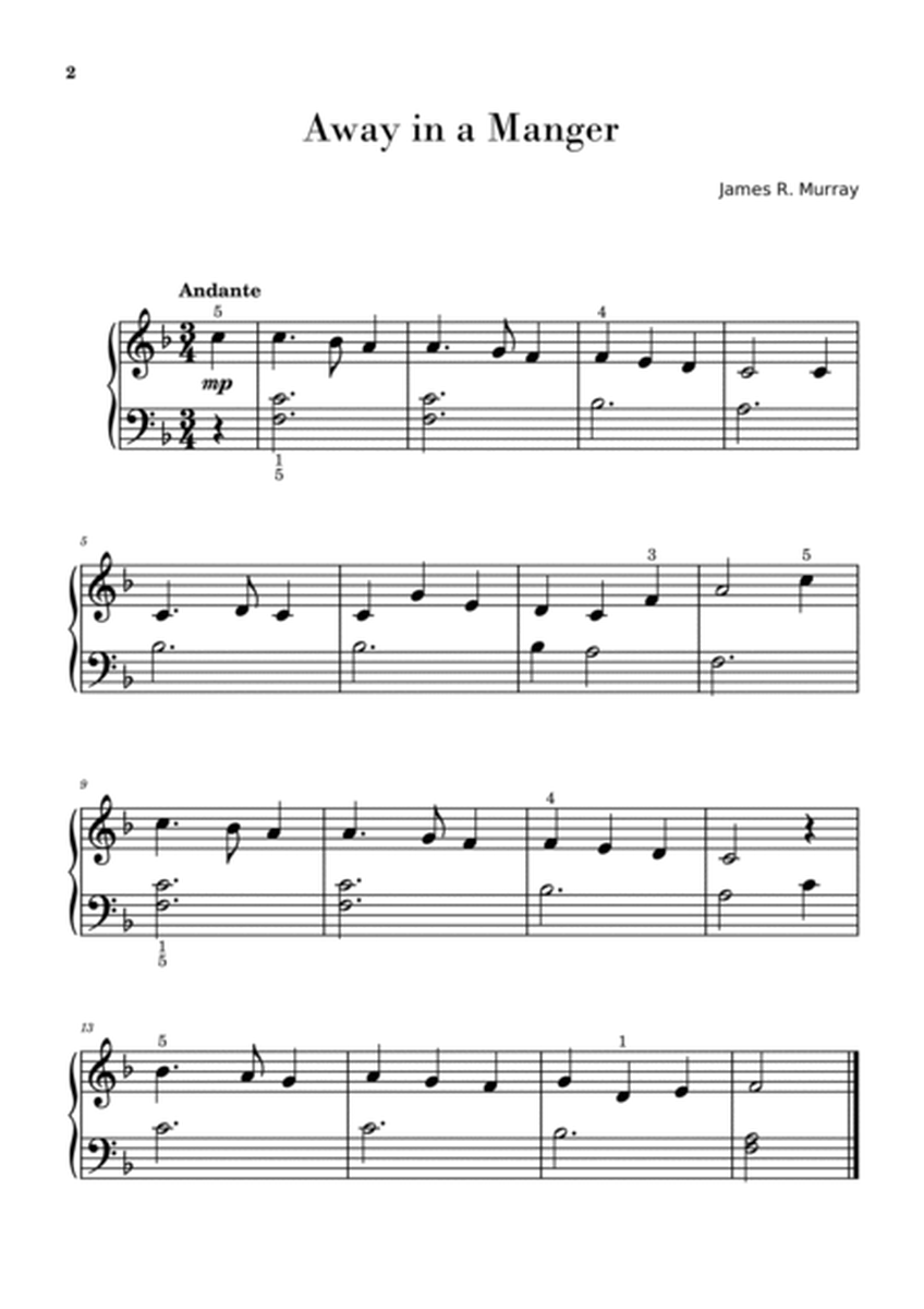 10 Christmas Favorites for Piano Beginners - Easy Piano image number null