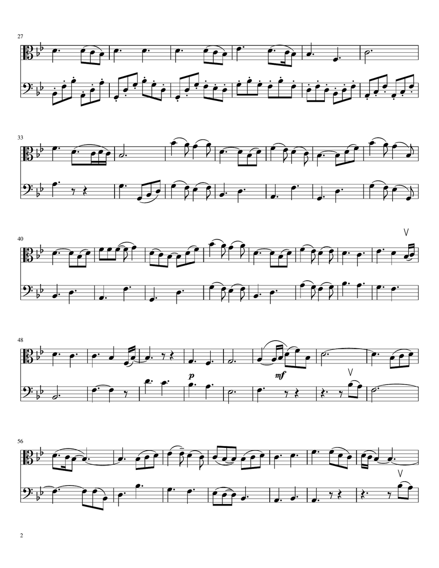 Perfect String Duet scores gallery preview page 2