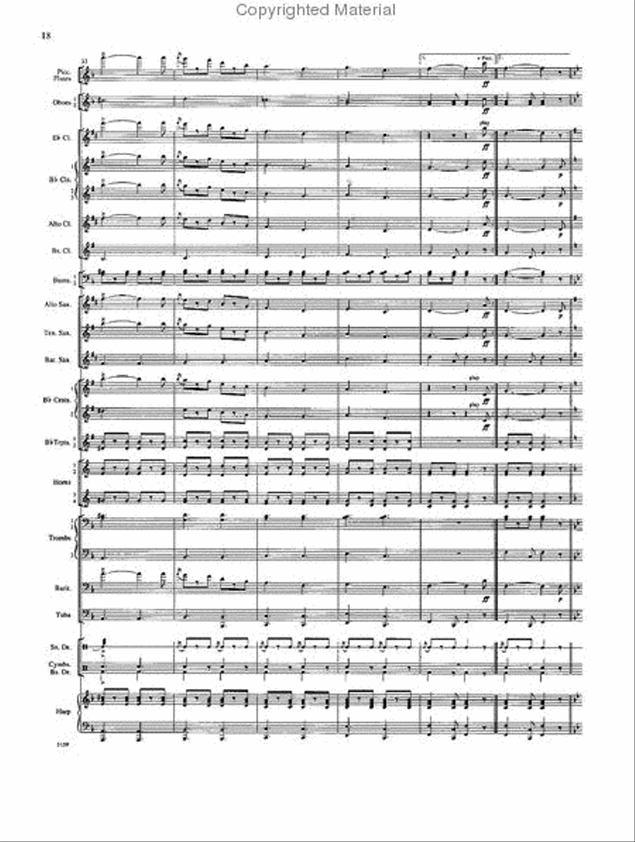 The Liberty Bell Concert Band scores gallery preview page 7