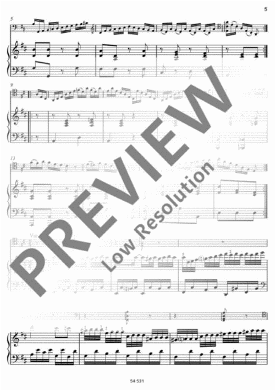 Andante con variazioni Piano Accompaniment scores gallery preview page 6