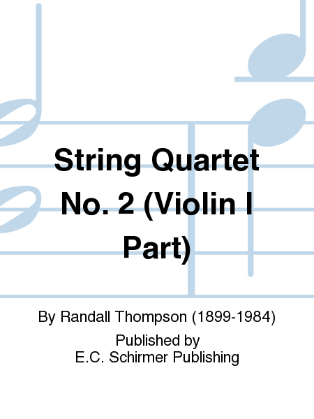 String Quartet No. 2 (Violin I Part)