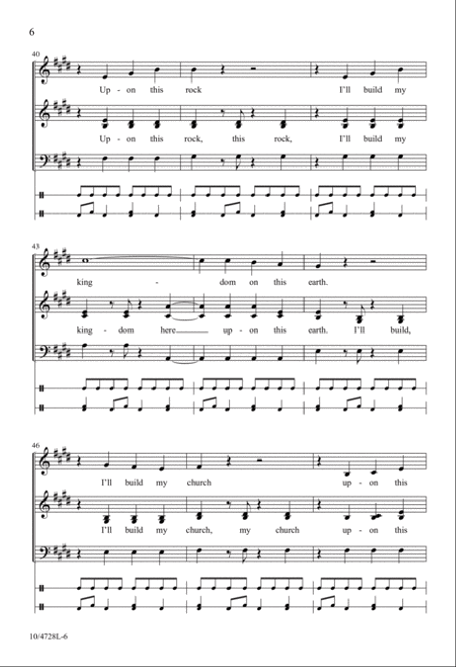 Upon This Rock Upon This Rock 3-Part scores gallery preview page 6