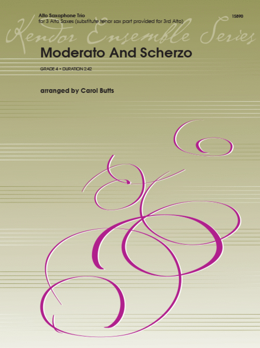 Moderato And Scherzo