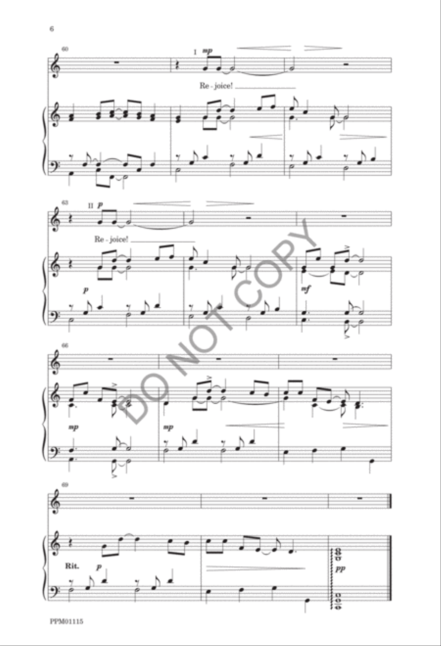 Beatitudes Beatitudes Unison Choir scores gallery preview page 8