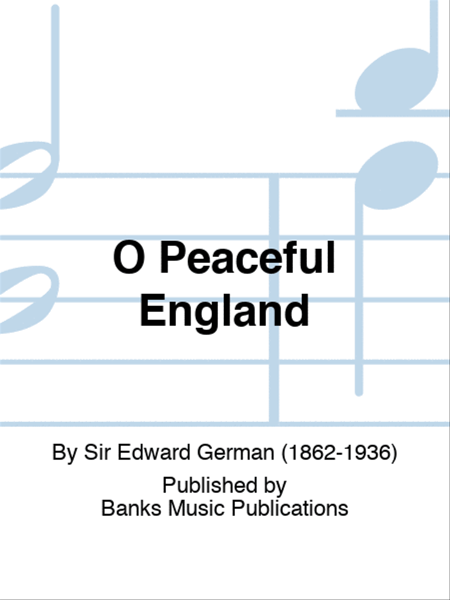 O Peaceful England O Peaceful England 2-Part scores gallery preview page 1