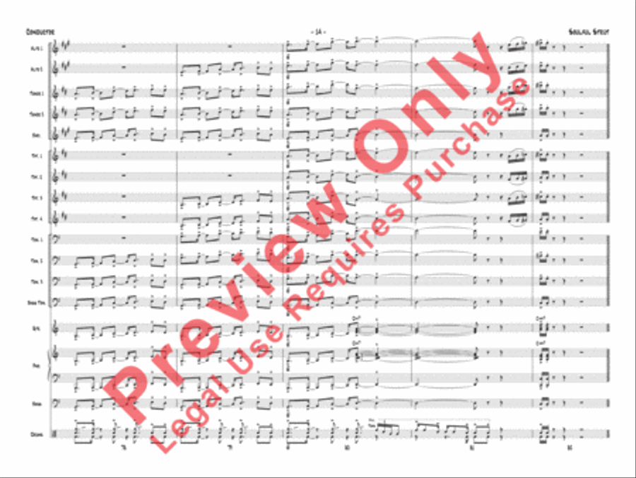 Soulful Strut Jazz Ensemble scores gallery preview page 15