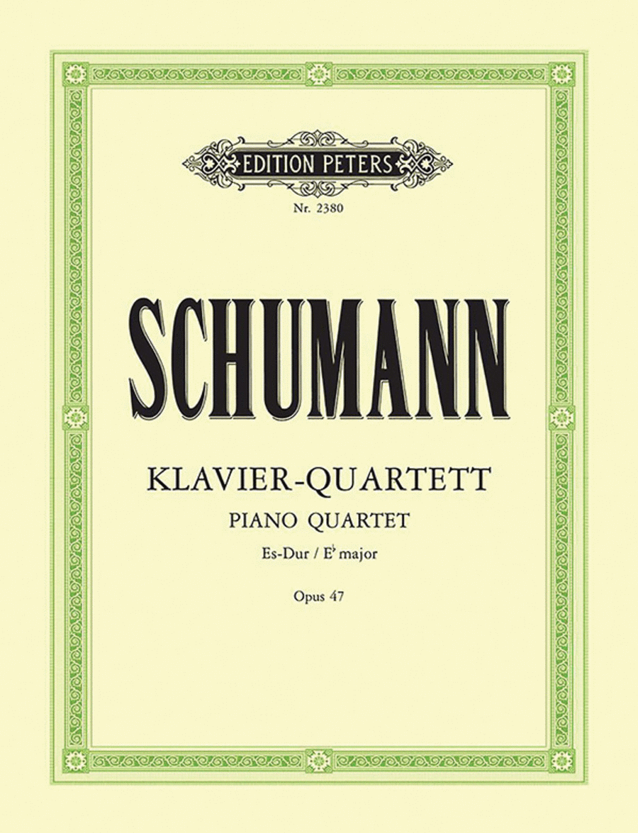 Book cover for Piano Quartet, Opus 47