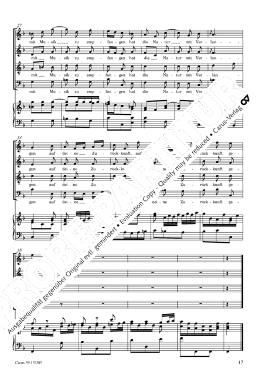 Die Tageszeiten 4-Part scores gallery preview page 18