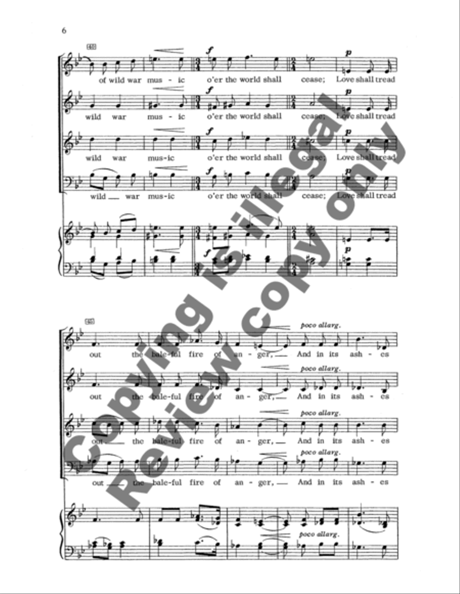 O Brother Man 4-Part scores gallery preview page 9