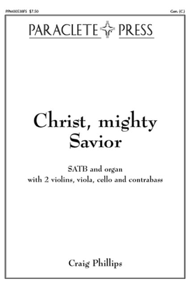 Book cover for Christ, Mighty Savior - Full Score