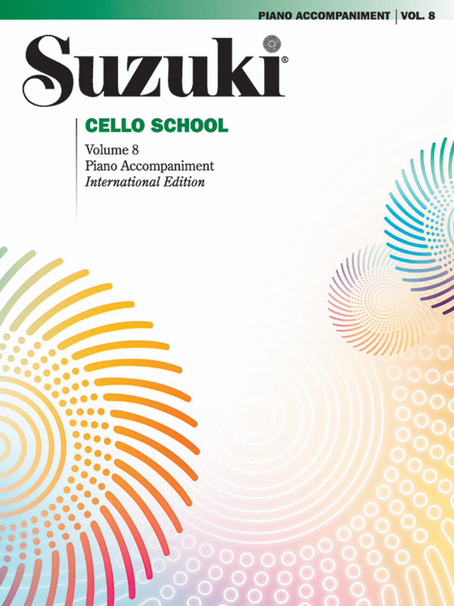 Book cover for Suzuki Cello School, Volume 8