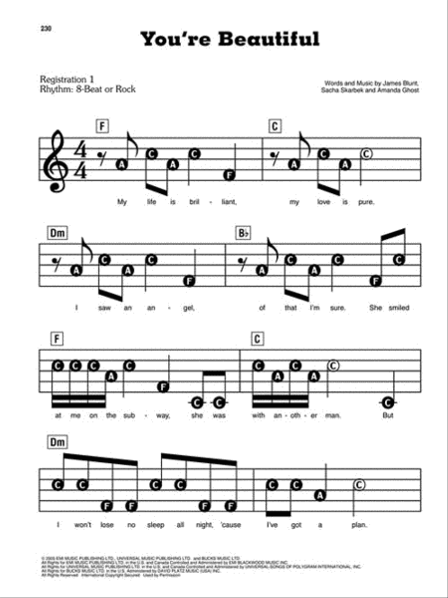 The Best Easy Listening Songs Ever – 3rd Edition Voice scores gallery preview page 6