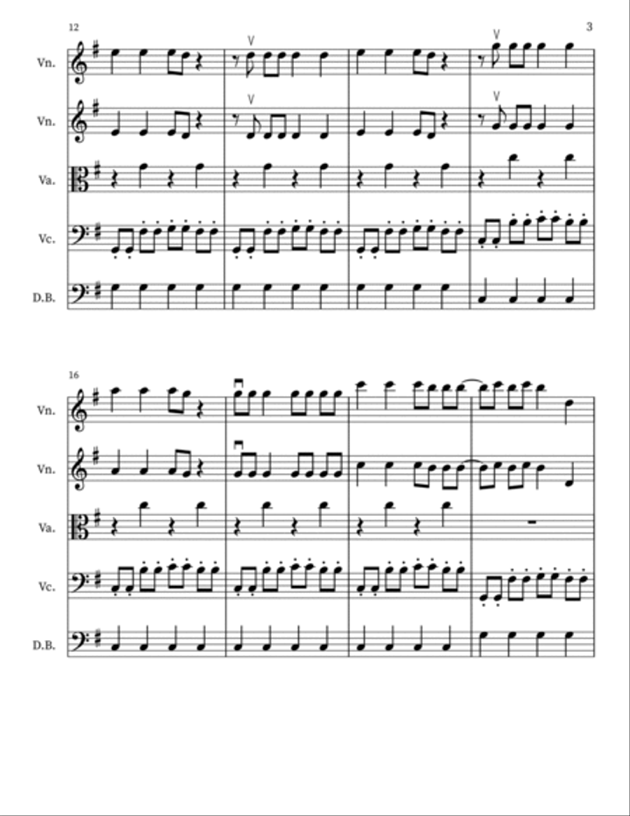 Hot To Go Cello scores gallery preview page 3