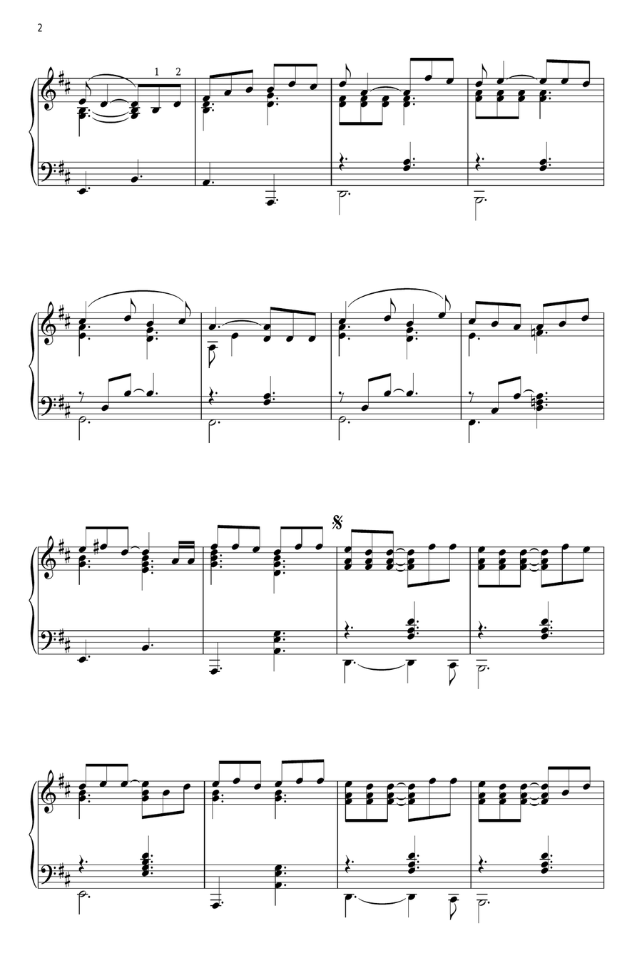 I'll Make Love To You Piano Solo scores gallery preview page 2
