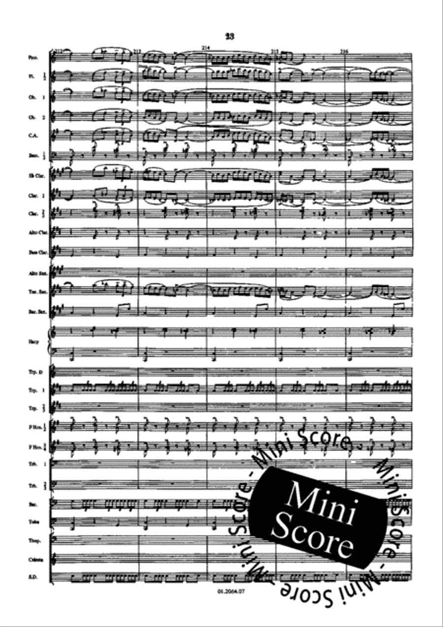 Bolero Concert Band scores gallery preview page 27