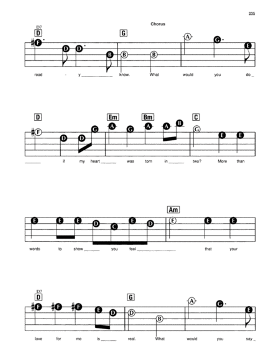 More Than Words Electronic Keyboard scores gallery preview page 3