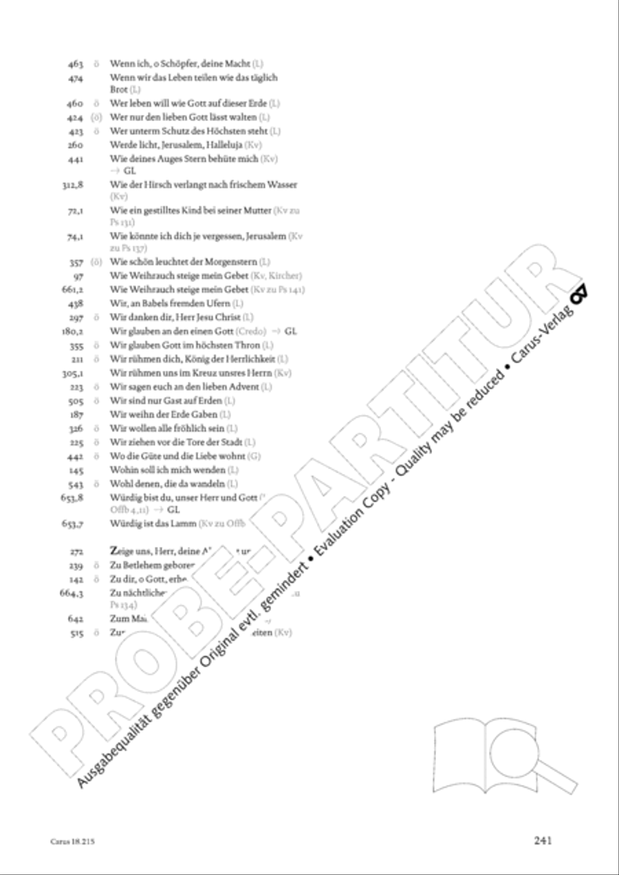 Gitarrenbuch zum Gotteslob Guitar scores gallery preview page 225