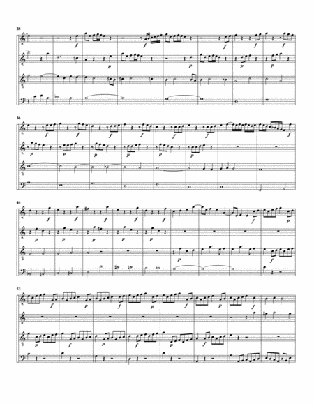 Echo fantasia SwWV 275 (arrangement for 4 recorders)