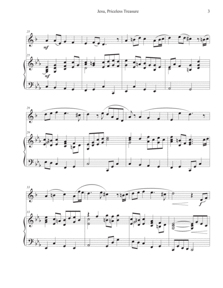 Jesu, Priceless Treasure (Clarinet-Piano) image number null