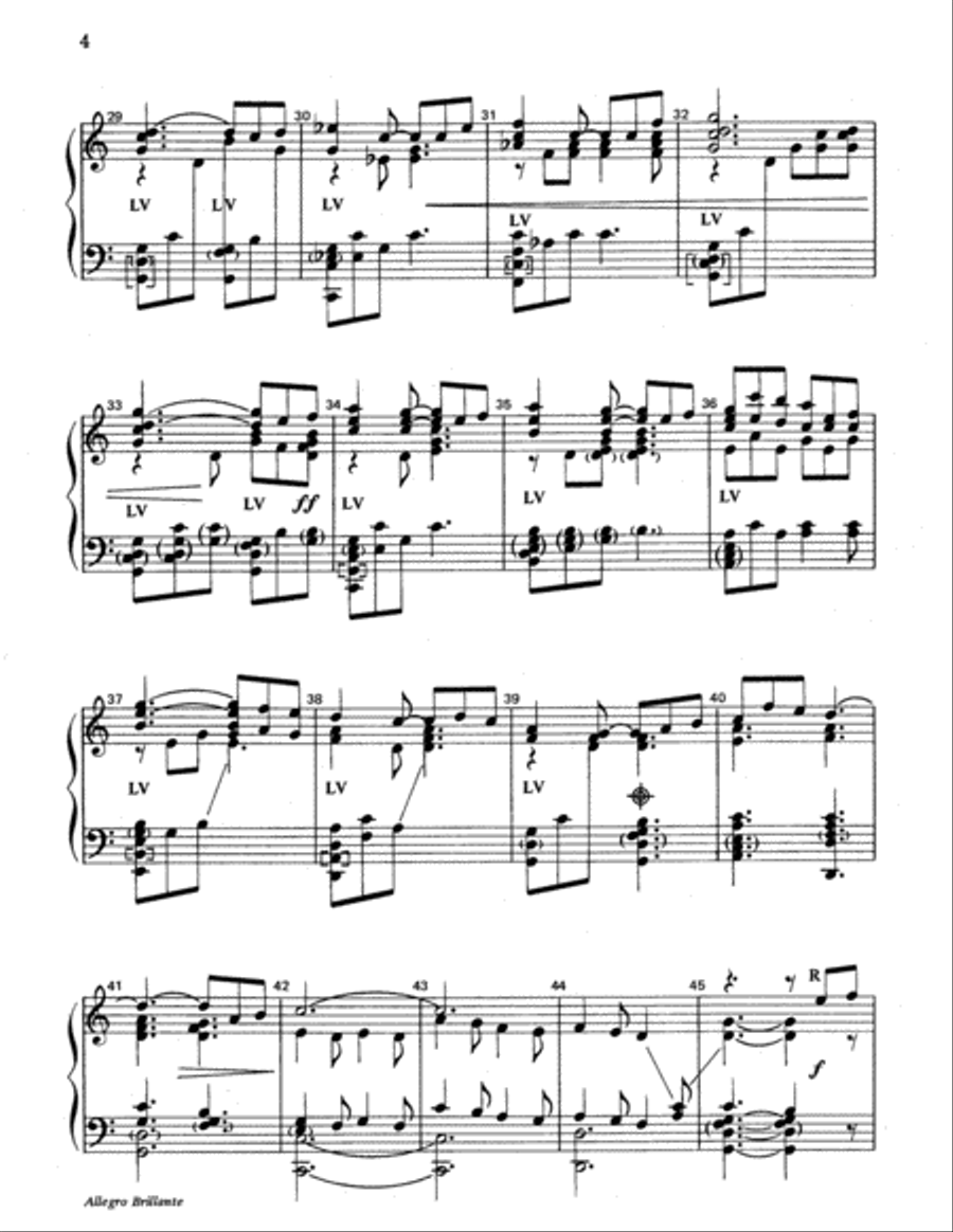 Allegro Brillante Allegro Brillante 5-Octaves scores gallery preview page 4