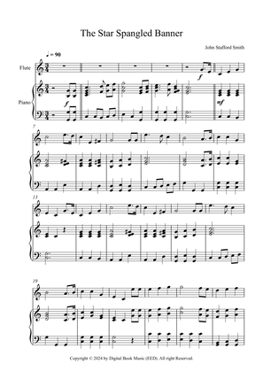 The Star Spangled Banner - John Stafford Smith (Flute + Piano)